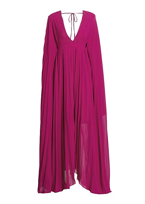 Cape Elegance Gown