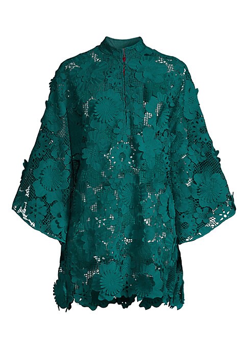 Luxe Floral Lace Kimono