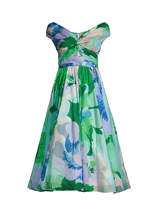 Floral Twist Dress
