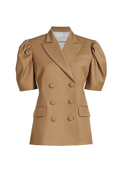 Puffed Elegance Blazer