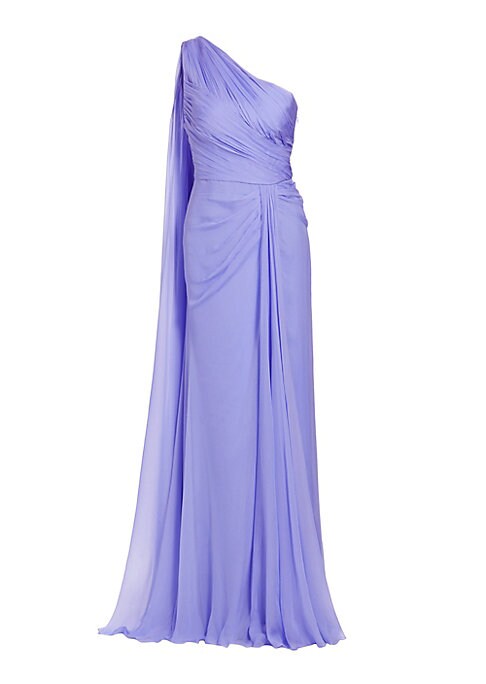 Silken Asymmetric Elegance