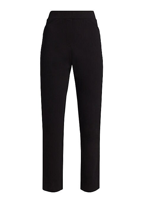 Chic Ankle Ponte Trousers