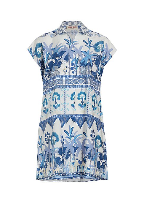 Elephant Print Shift Dress