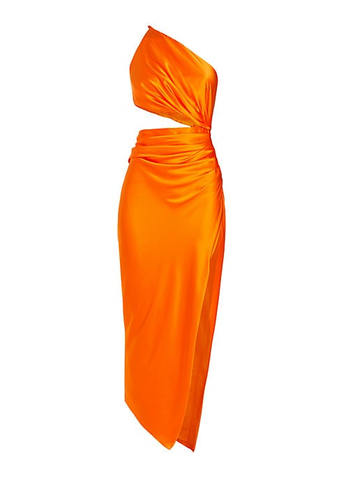 Silk Side Slit Elegance