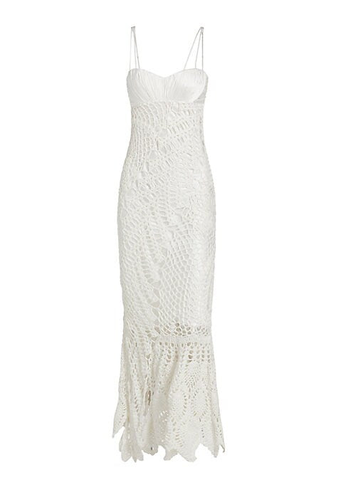 Crochet Luxe Maxi Dress
