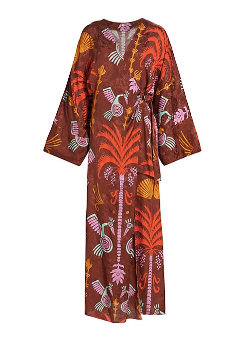 Elegant Wrap Midi-Dress