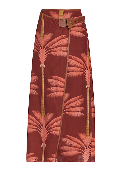 Andean Wrap Silk Skirt