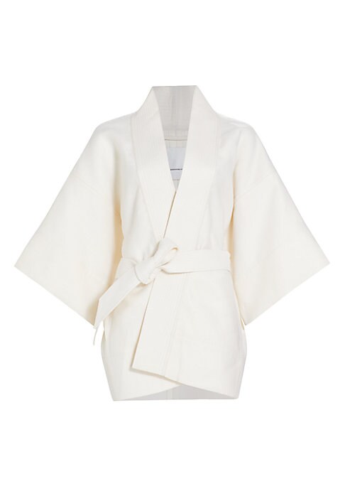 Sculptural Wrap Jacket