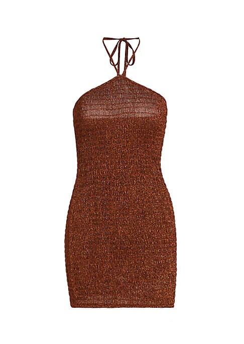 Sparkling Ruched Dress