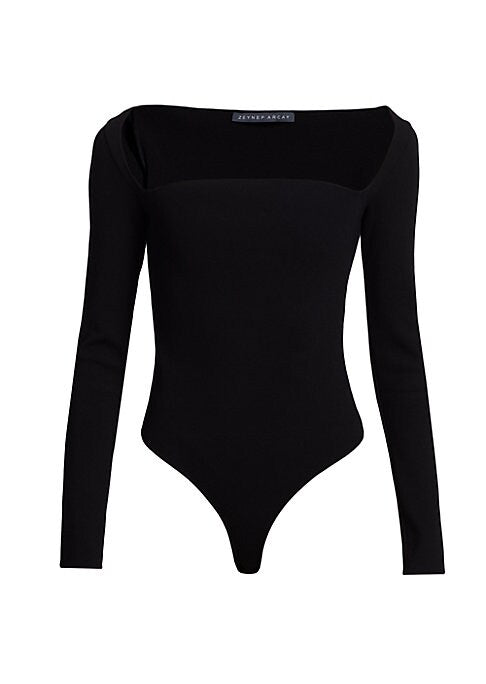 Chic Square Neck Bodysuit