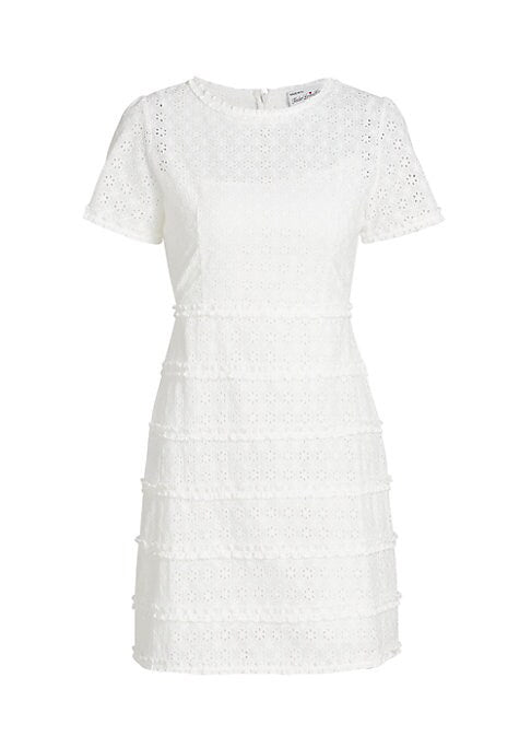 Ruffled Eyelet Minidress