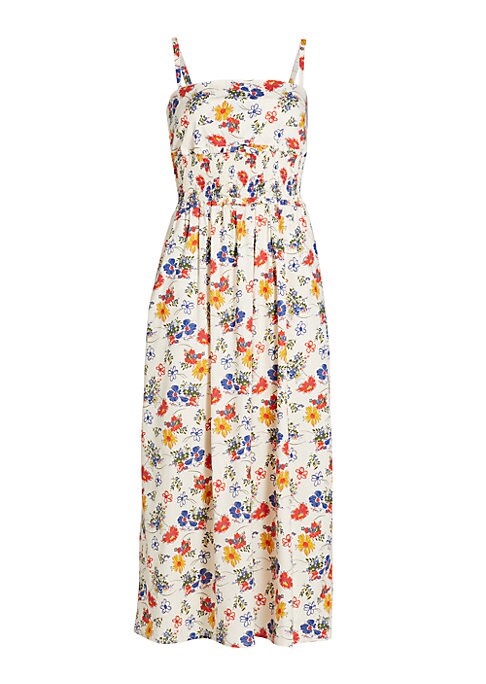 Floral Charm Midi Dress