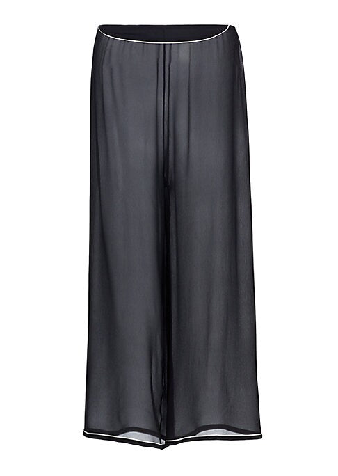 Silken Cropped Ease Trousers