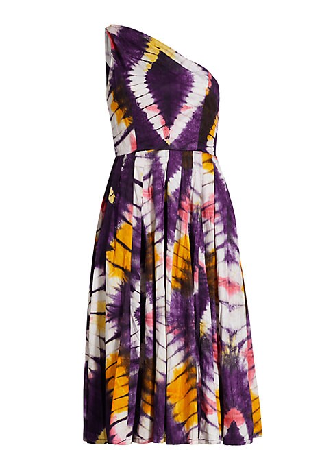 Vibrant One-Shoulder Dress