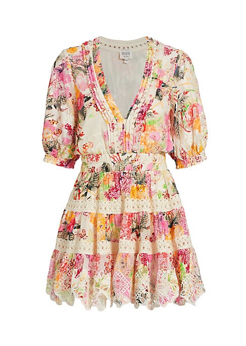 Blooming Lace Mini Dress