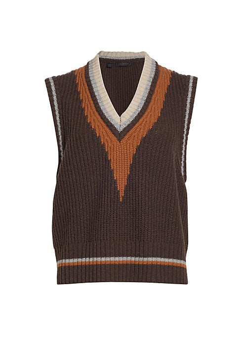 Vivid Cashmere Blend Vest
