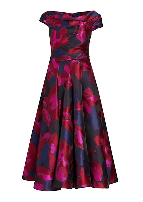 Floral A-Line Elegance