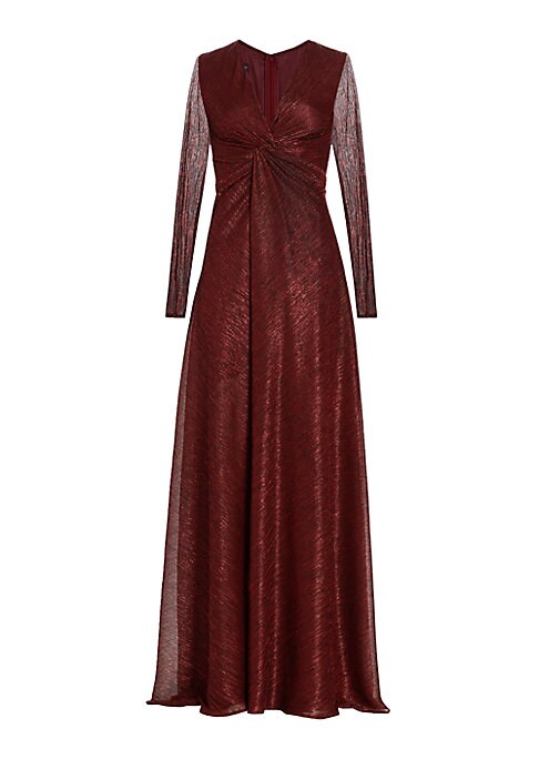 Glistening Twisted Gown