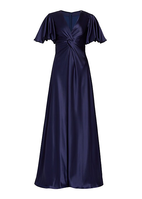 Lustrous Pleat Dress