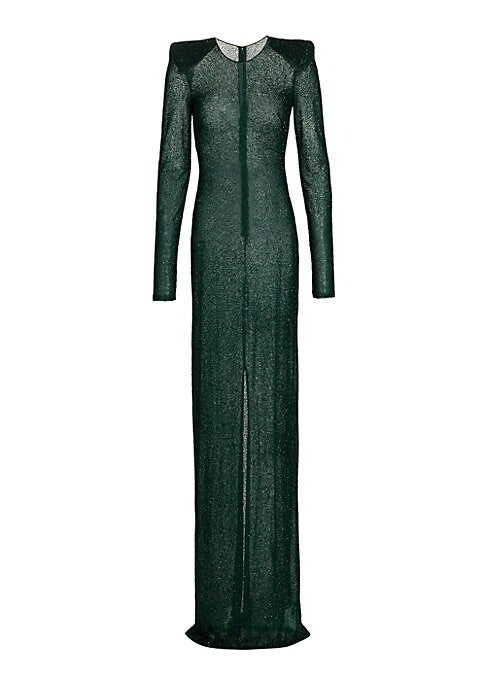 Sheer Elegance Gown