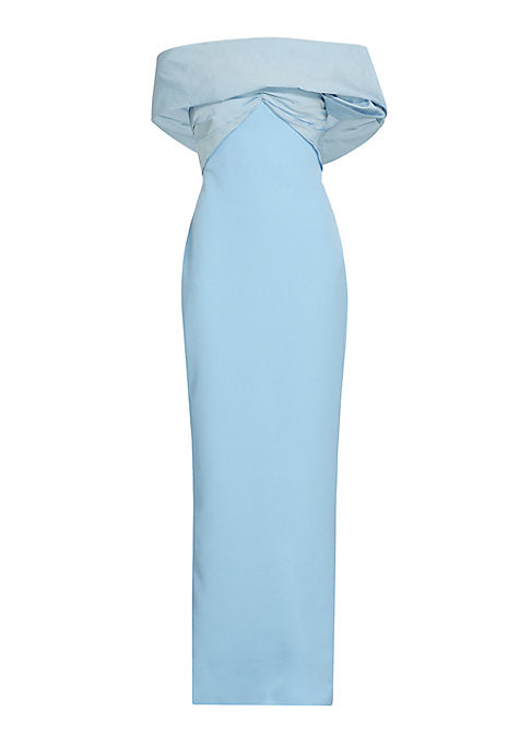 Draped Elegance Gown