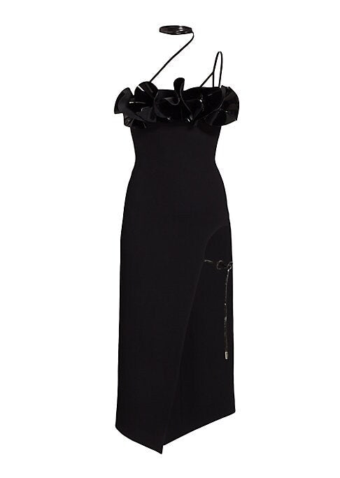 Chic Side-Slit Dress