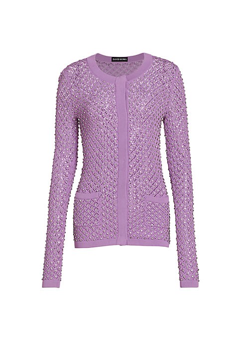 Crystal Knit Charm Cardigan