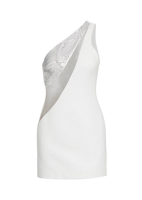 Glimmer Cut-Out Mini Dress