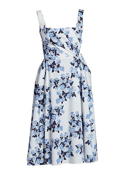 Floral Elegance Midi Dress