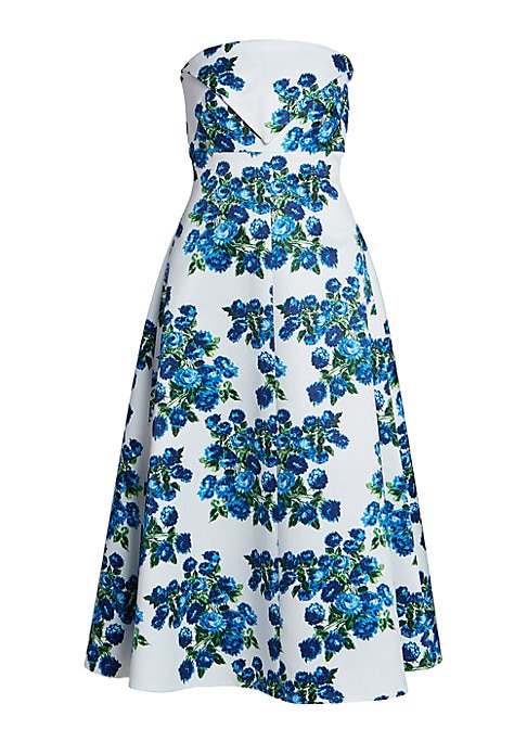 Floral Elegance Midi Dress