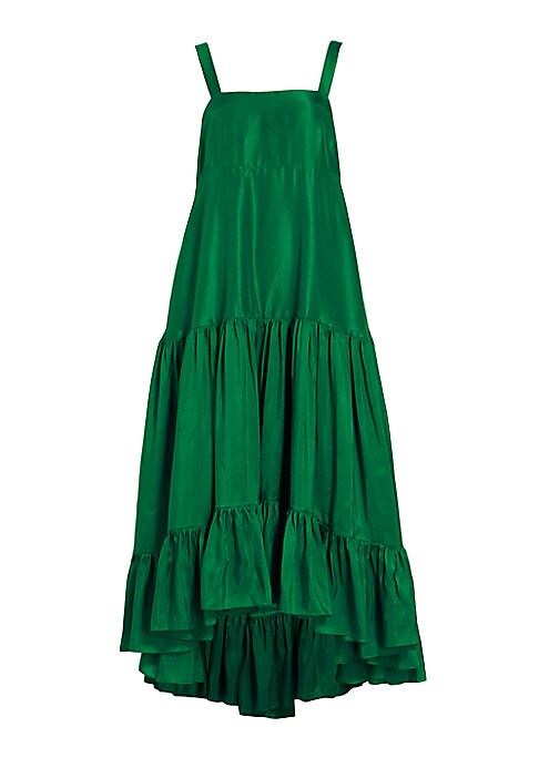 Radiant Ruffle Midi Dress