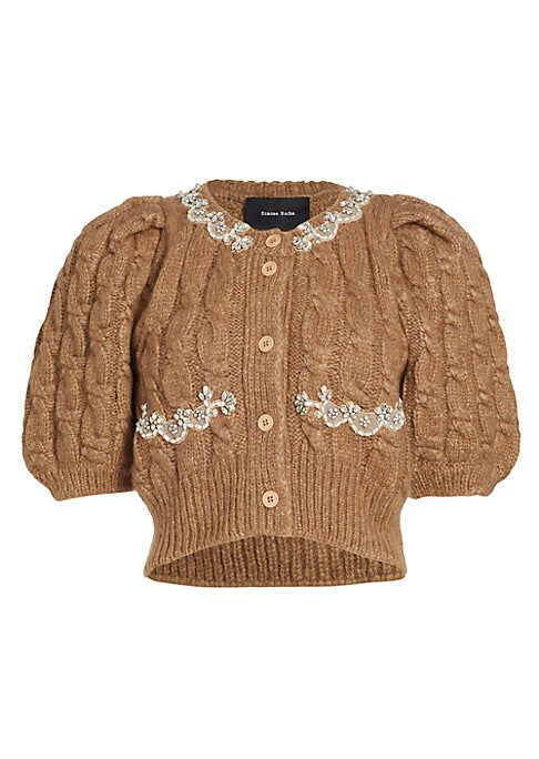 Cozy Puff Sleeve Cardigan
