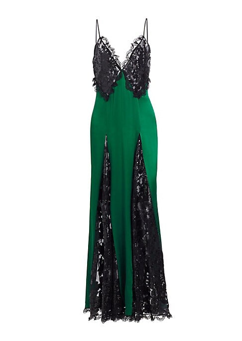 Lustrous Lace Gown