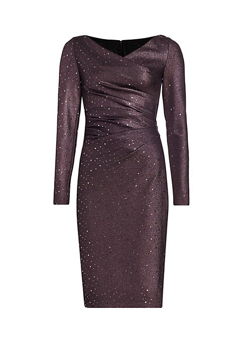 Shimmering Body-Con Dress