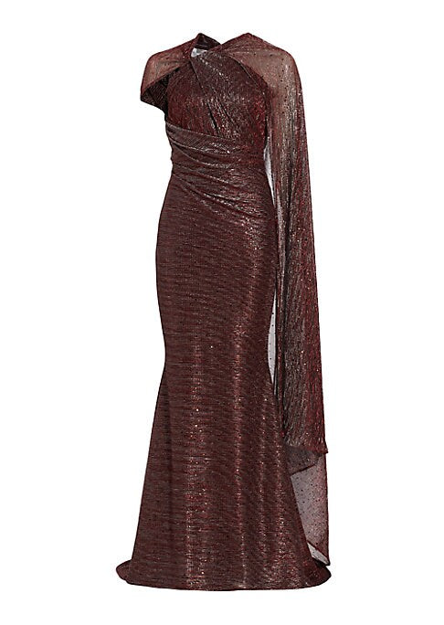 Glistening Asymmetric Elegance
