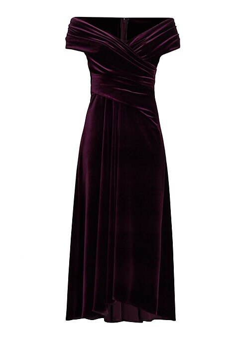Chic Velvet Midi Dress