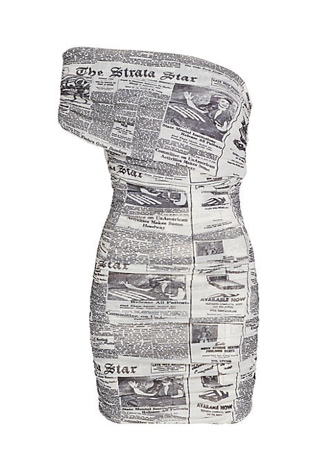 Chic Print Minidress