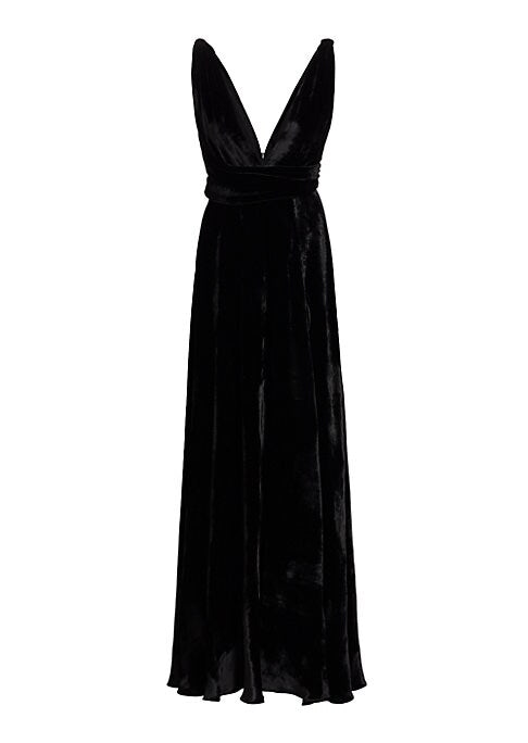 Velvet Elegance Gown