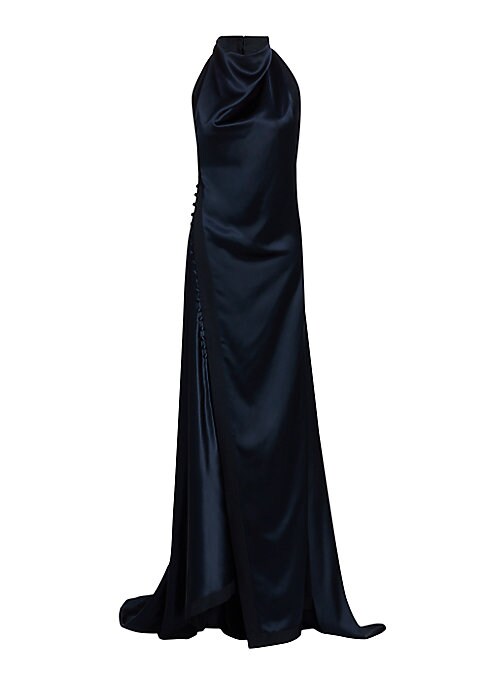 Silk Halter Gown Delight