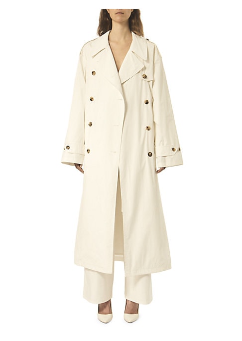 Chic Cotton Oversized Trench