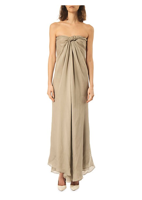 Silk Elegance Gown