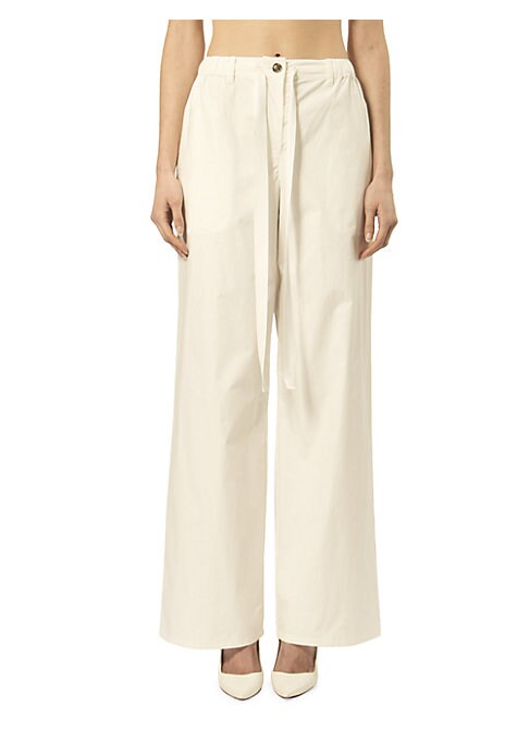 Breezy Cotton Wide Pants