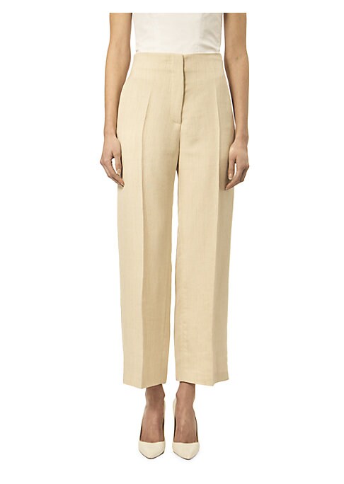 Chic Ankle-Crop Trousers