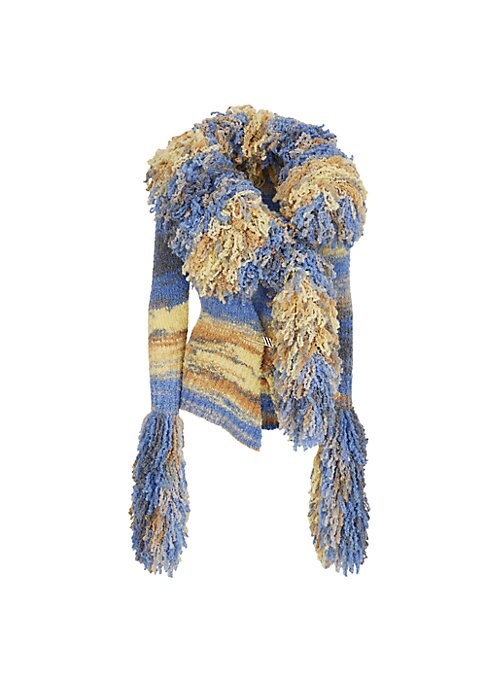 Fringed Elegance Cardigan