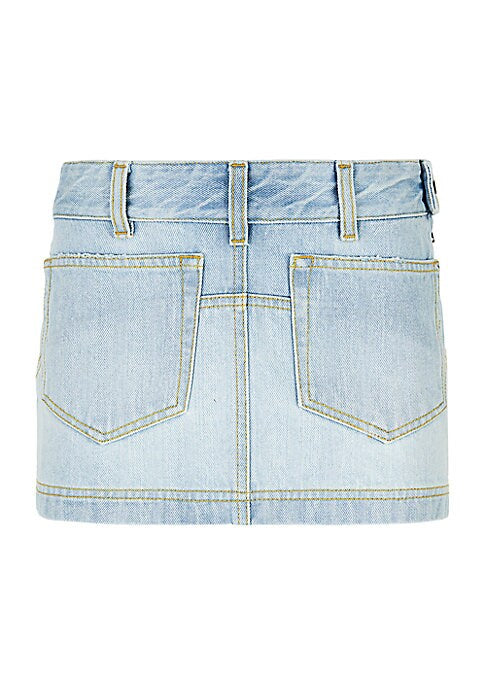Chic Patch Pocket Skirt