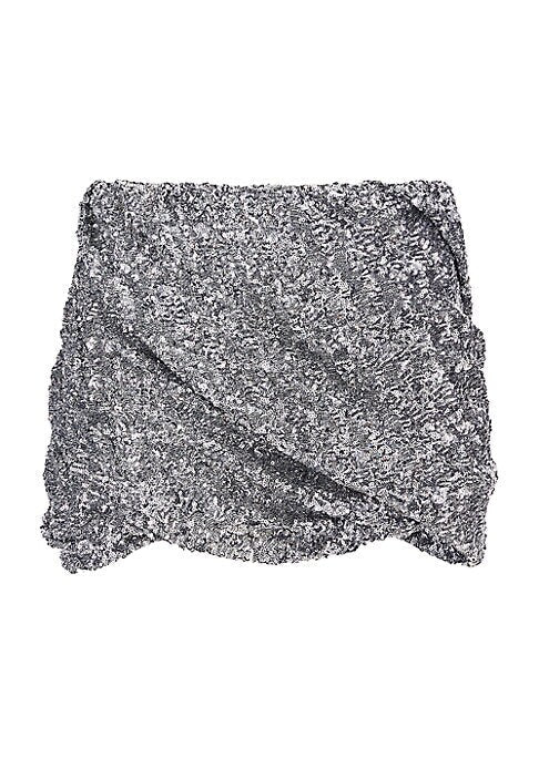 Asymmetrical Shine Skirt