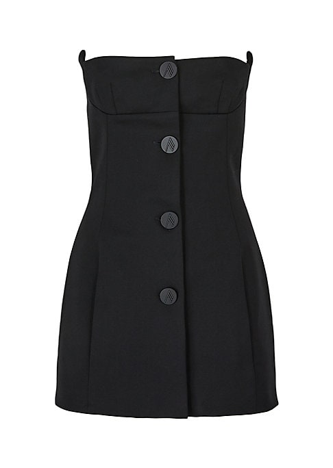 Chic Bustier Mini Dress