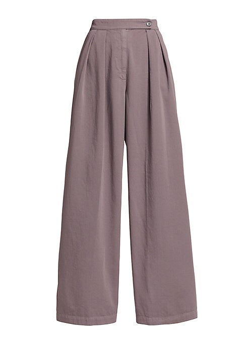 Vintage Pleated Wide Pants