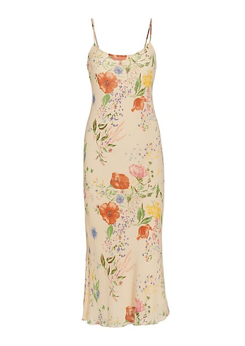 Floral Slip Midi Dress