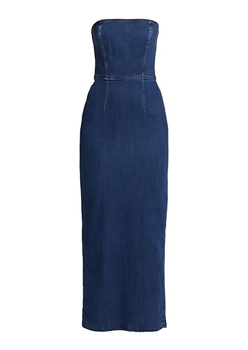 Denim Goddess Midi Dress